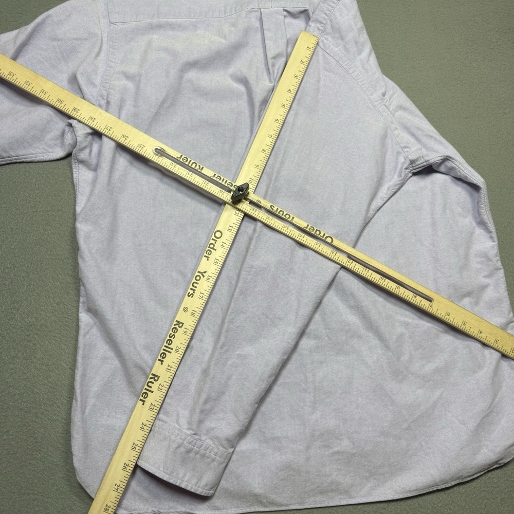 Ralph Lauren Button Shirt Mens XL Oxford Twill Classic Fit Lavender Lilac - Picture 7 of 10